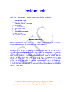 Instruments - GSP Marine Services