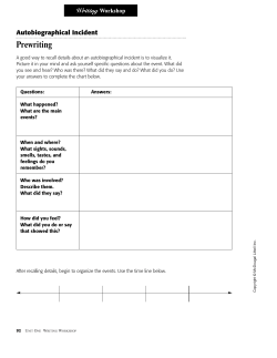 Prewriting