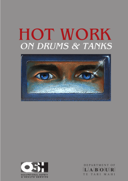 Hot Work on Tanks and Drums