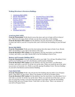 Downtown campus - WVU Transportation