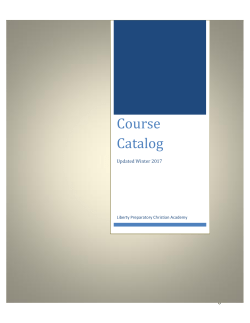 To view or the LPCA Course Catalog click here.