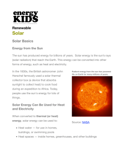 Preview of “EIA Energy Kids - Solar”