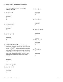 Solve each equation. Confirm by using a graphing calculator. 29