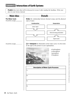 Chap. 10, Lesson 2 Notes Worksheet