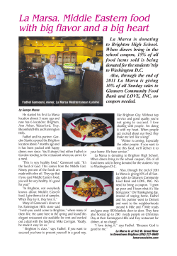 La Marsa Middle Eastern Cuisine