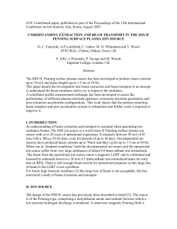 O29: Contributed paper, published as part of the
