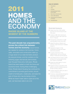 Homes and the - Rhode Island Housing