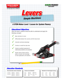 Simple Machines STEM