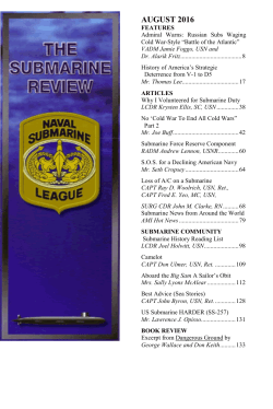 2016 August The Submarine Review