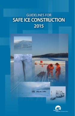 guidelines for safe ice construction