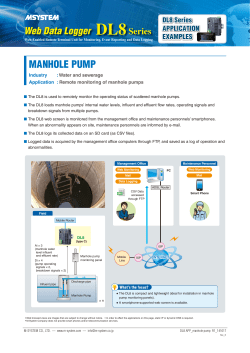 manhole pump - M