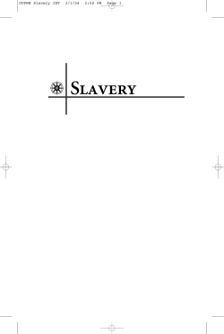 Slavery