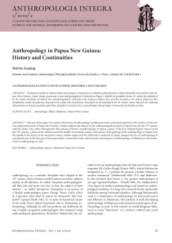 ANTHROPOLOGIA INTEGRA 1/2010/2