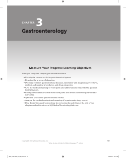 Gastroenterology