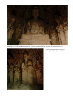 3.39 Pentad of Buddha, bodhisattvas, and disciples, limestone