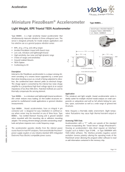 Data Sheet, Type 8688A