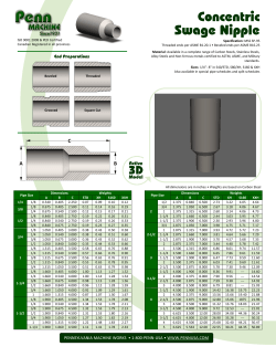 Concentric Swage Nipple