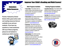 Improve Your Child`s Reading and Math Scores!