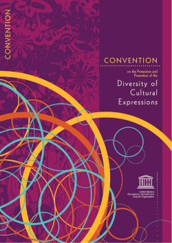 Convention on the Protection and Promotion of the Diversity of