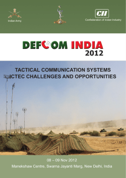 ictec challenges and opportunities tactical communication systems