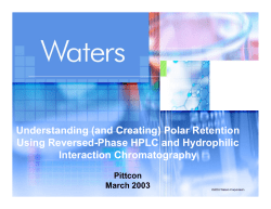 Polar Retention