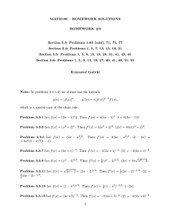 Problems 1, 5, 7, 13, 15, 19