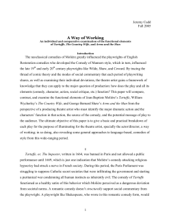 THEA 506 - Jeremy Lee Cudd