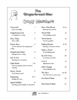 The Gingerbread Man