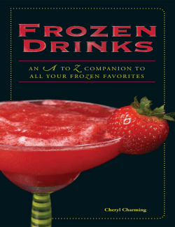 frozen drinks - Peter Fedrizzi