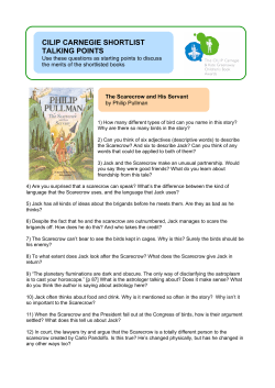CILIP CARNEGIE SHORTLIST TALKING POINTS