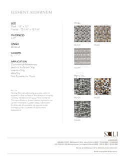 element aluminum - SOLI Architectural Surfaces