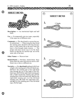 sheet bend - Rope Works