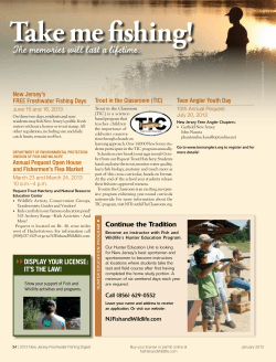 Take me fishing! - State of New Jersey