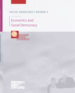 Economics and social democracy - Bibliothek der Friedrich