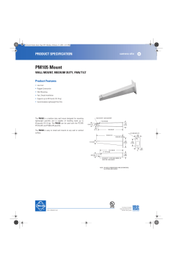 PM105 Specs Sheet