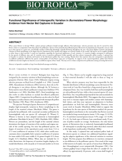 Biotropica 40(3)