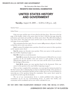 united states history and government