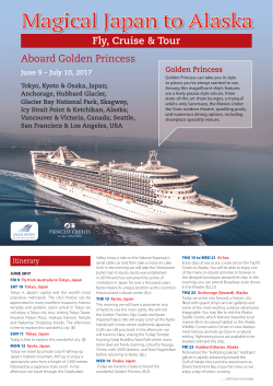 Magical Japan to Alaska