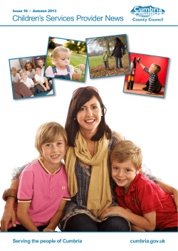 Children`s Services Provider News