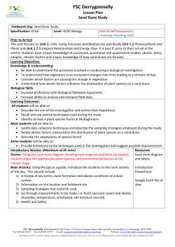 FSC Derrygonnelly - Field Studies Council