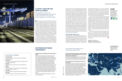a heavy load on the new silk road networks between continents