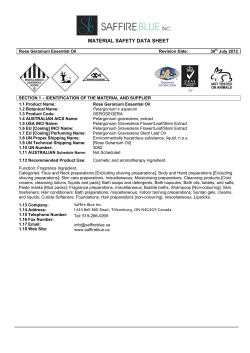 Rose Geranium Essential Oil