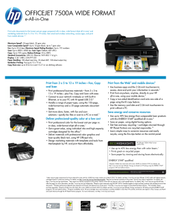 officejet 7500a wide format