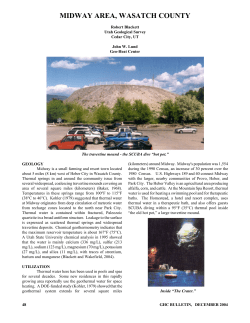 Midway Area, Wasatch county