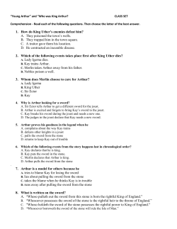 1. How do King Uther`s enemies defeat him? A