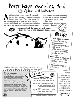 Pests Have Enemies Too