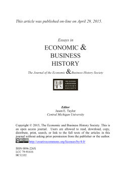this PDF file - The Economic and Business History Society