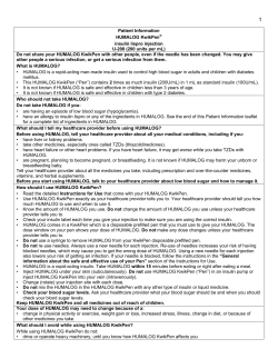 Patient Information - Eli Lilly and Company