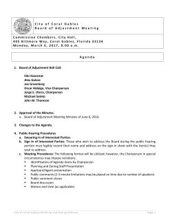 planning and zoning board meeting agenda