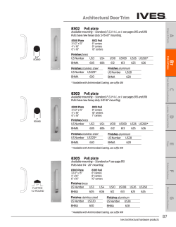 Architectural Door Trim